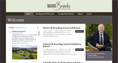 Desktop Screenshot of markbrookseducation.com